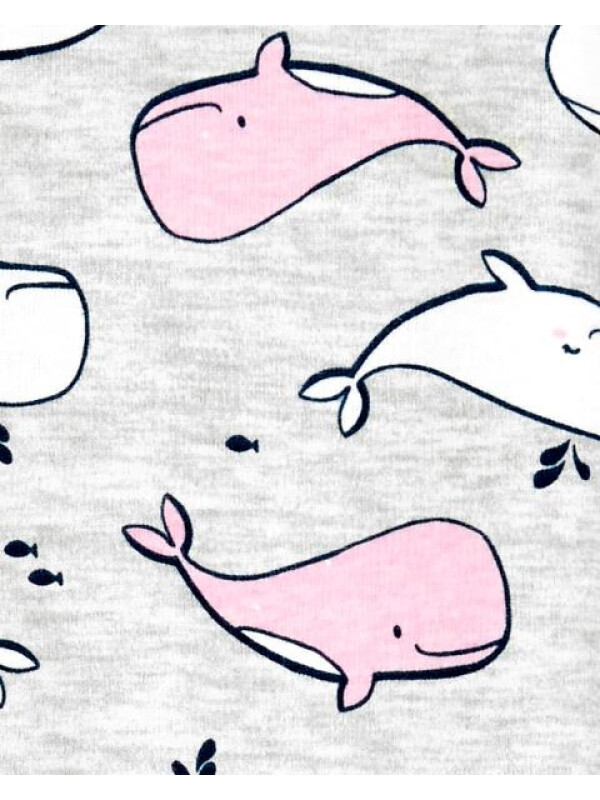 Carter's Pijama cu fermoar Balena