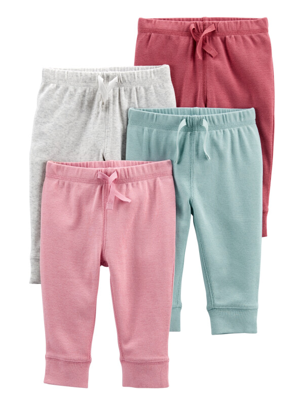 Carter's Set 4 piese pantaloni uni 