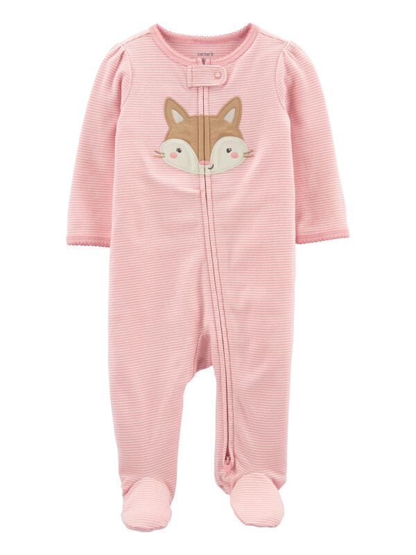 Carter's Pijama cu fermoar reversibil Vulpe 
