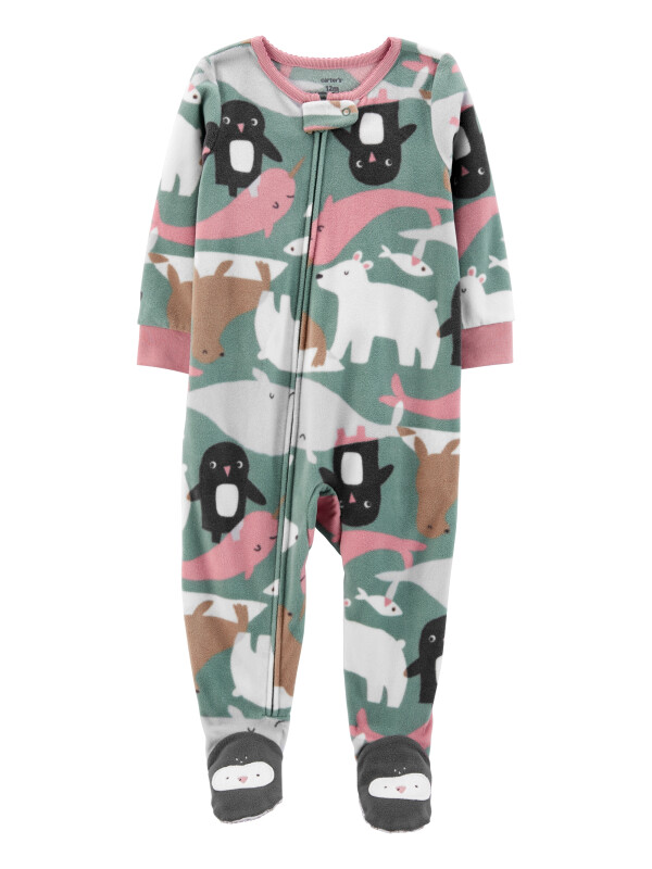 Carter's Pijama fleece Pinguin