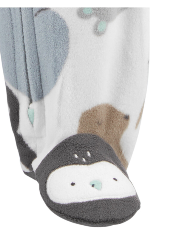 Carter's Pijama fleece Pinguin 