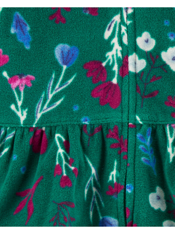 Carter's Set 3 piese hanorac pantaloni si body floral 