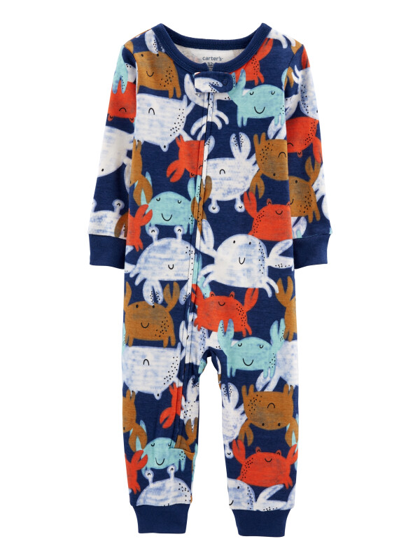 Pijama cu fermoar Crab