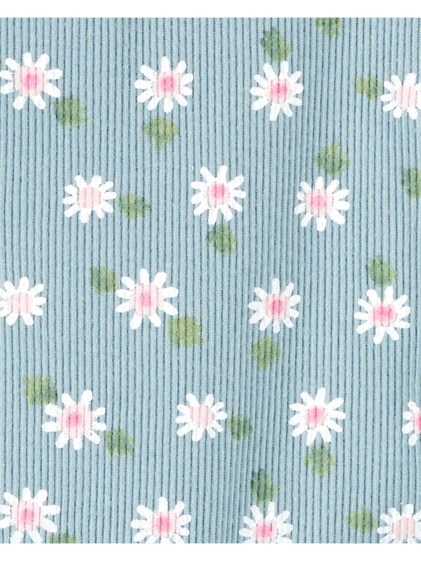 Carter's Pijama bleu cu floricele