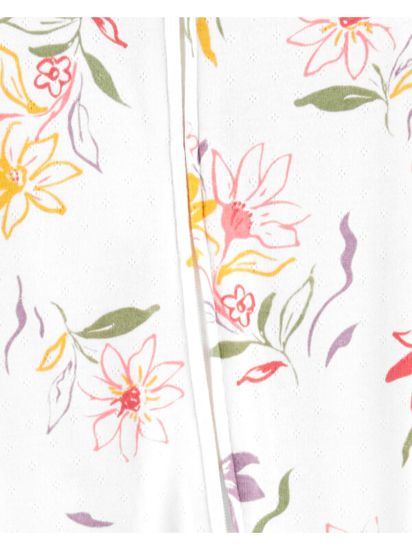 Carter's Pijama alb cu flori