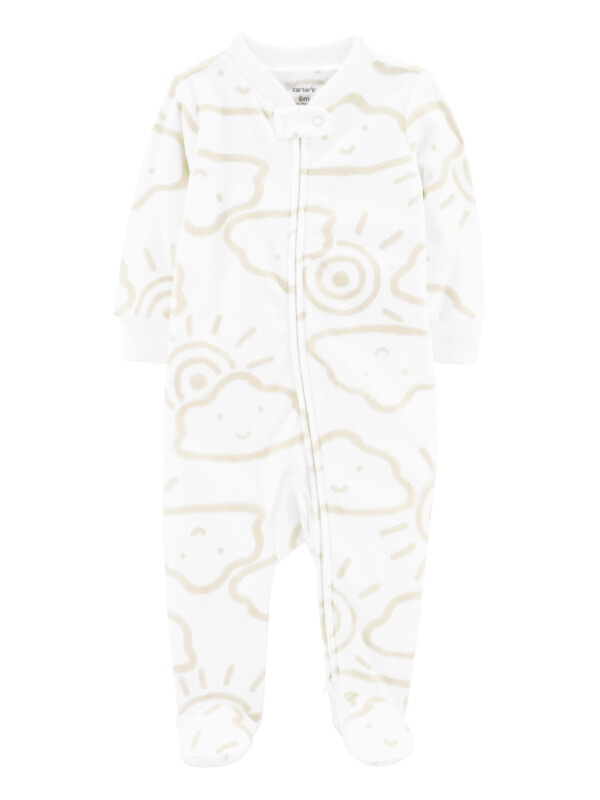 Carter's Pijama ivoire cu norisori