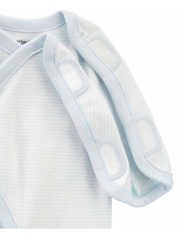 Pijama bleu cu dungi
