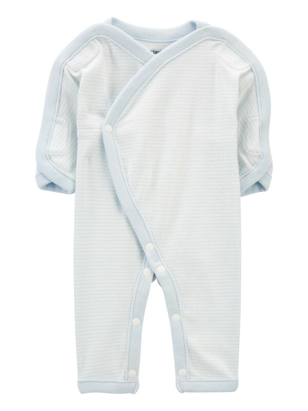 Pijama bleu cu dungi