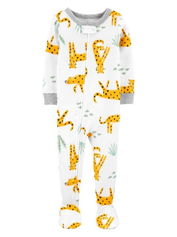 Carter's Pijama cu fermoar Leopard