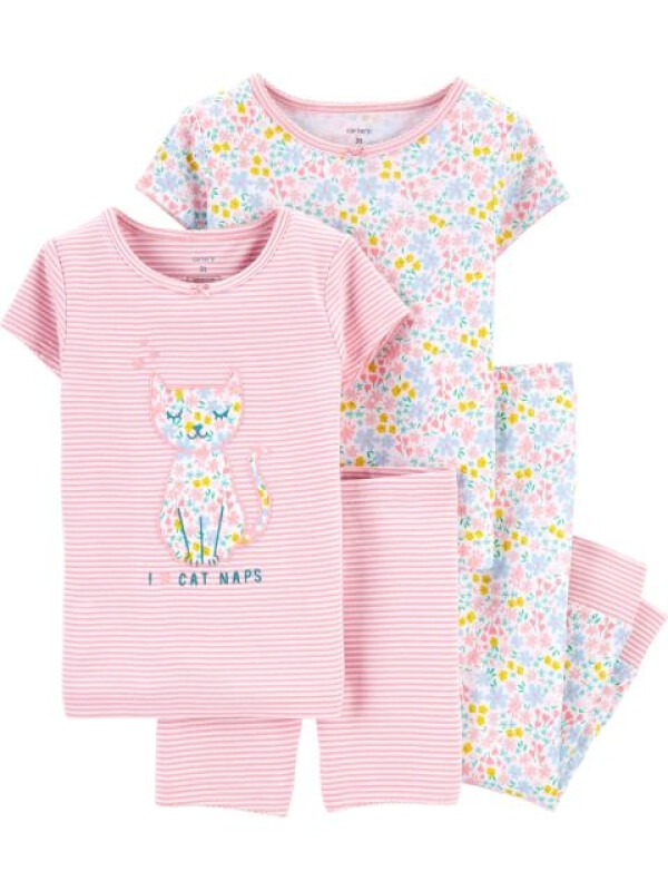 Carter's Set 2 pijamale Pisica