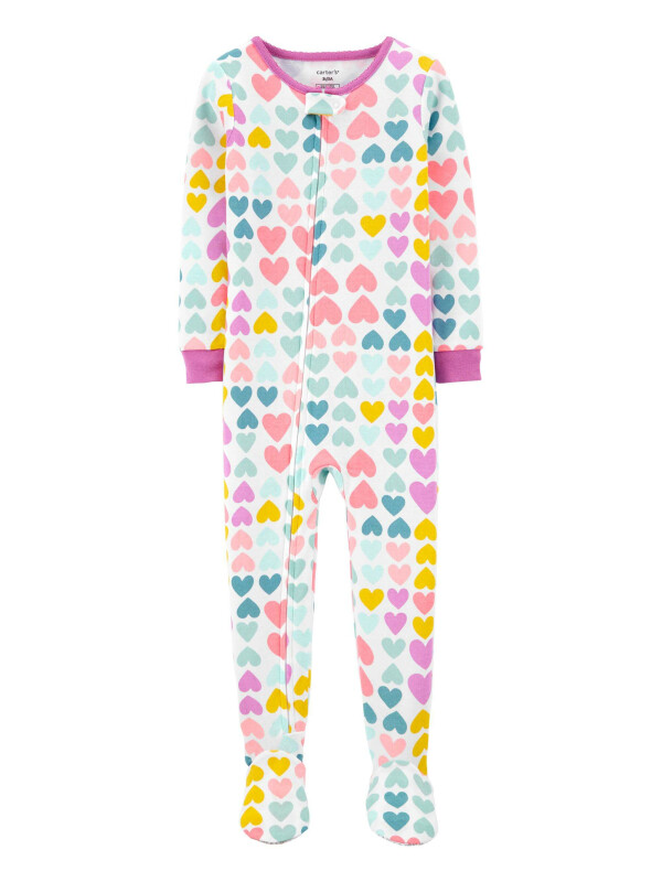 Carter's Pijama cu fermoar Inimioare 