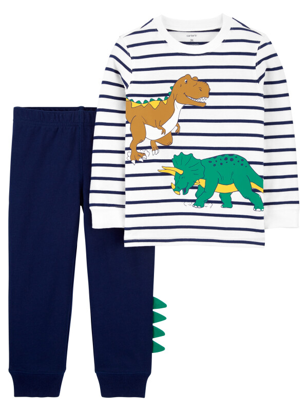 Carter's Set 2 piese pantaloni si bluza Dinozauri 