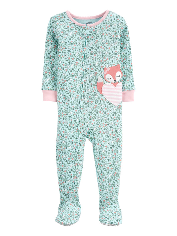Carter's Pijama cu fermoar Vulpe