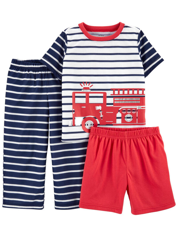 Carter’s Pijama 3 piese Masina de pompieri