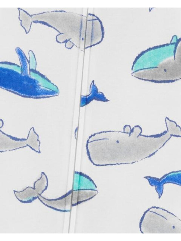 Carter's Pijama cu fermoar Balene