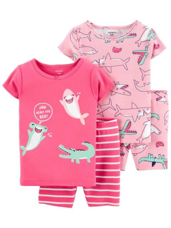 Carter's Set 2 pijamale Rechin 