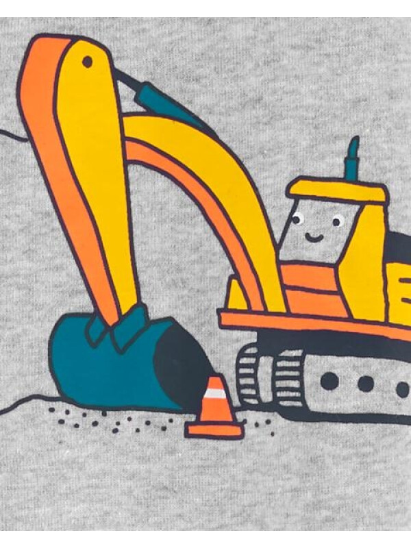 Carter's Pijama cu fermoar Constructii 