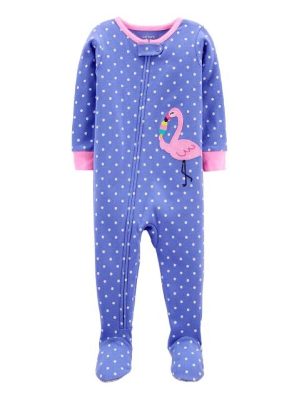 Carter's Pijama cu fermoar Flamingo