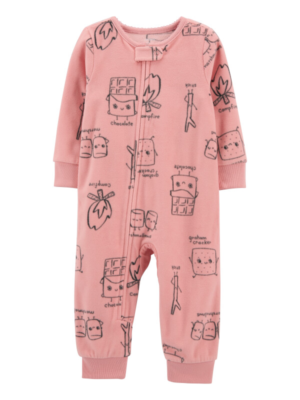 Carter's Pijama fleece roz 