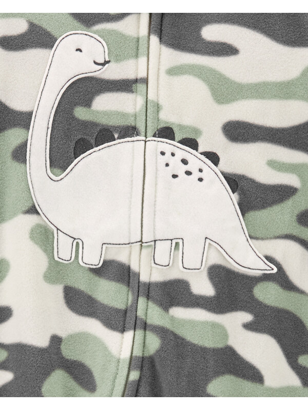 Carter's Pijama fleece Dinozaur 