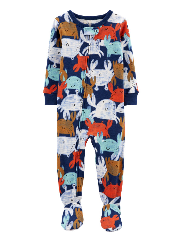 Pijama cu fermoar Crab