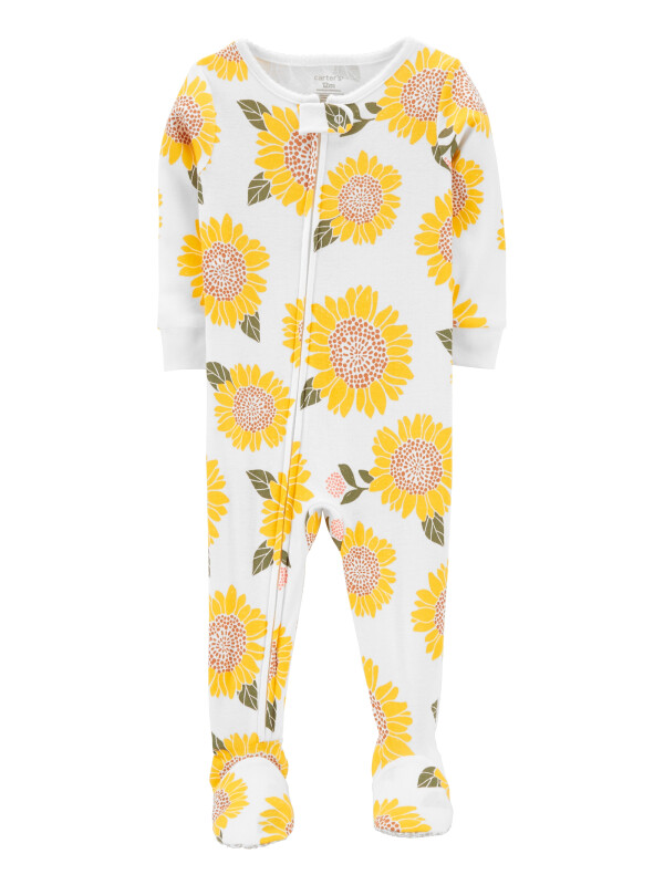 Carter's Pijama cu fermoar Floarea Soarelui
