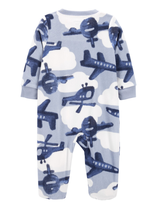 Pijama albastru cu avioane