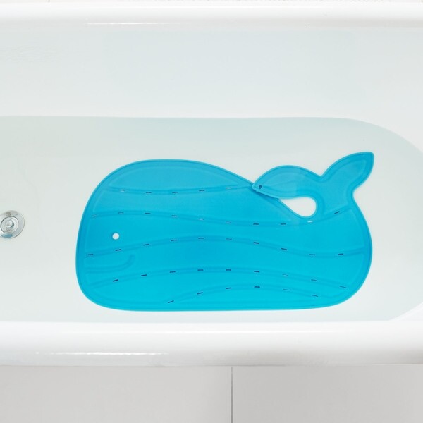 Skip Hop - Moby Covoras de baie antiderapant in forma de balena - Albastru