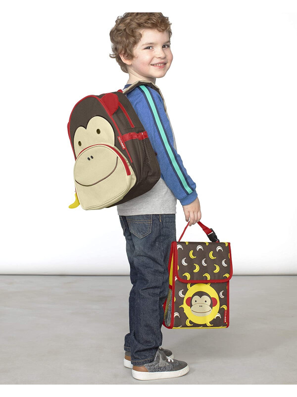 Skip Hop Saculet pentru pranz Zoo - Maimutica