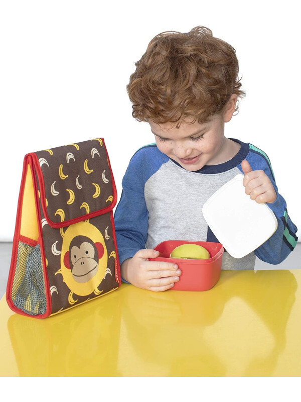 Skip Hop Set 3 cutii pentru pranz Zoo - Maimutica