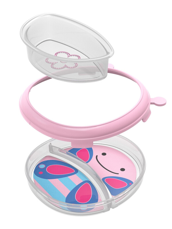 Skip Hop Set farfurie & bol Zoo Smart - Fluture