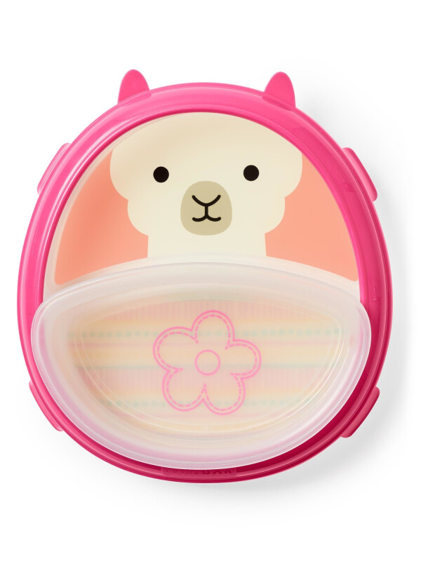 Skip Hop Set farfurie & bol Zoo Smart - Lama