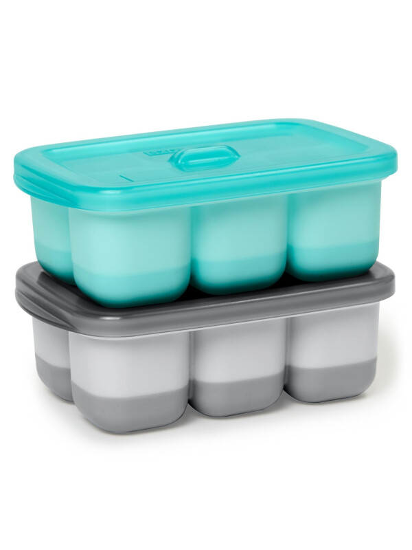 Skip Hop Recipiente pentru congelare - Gri / Turcoaz