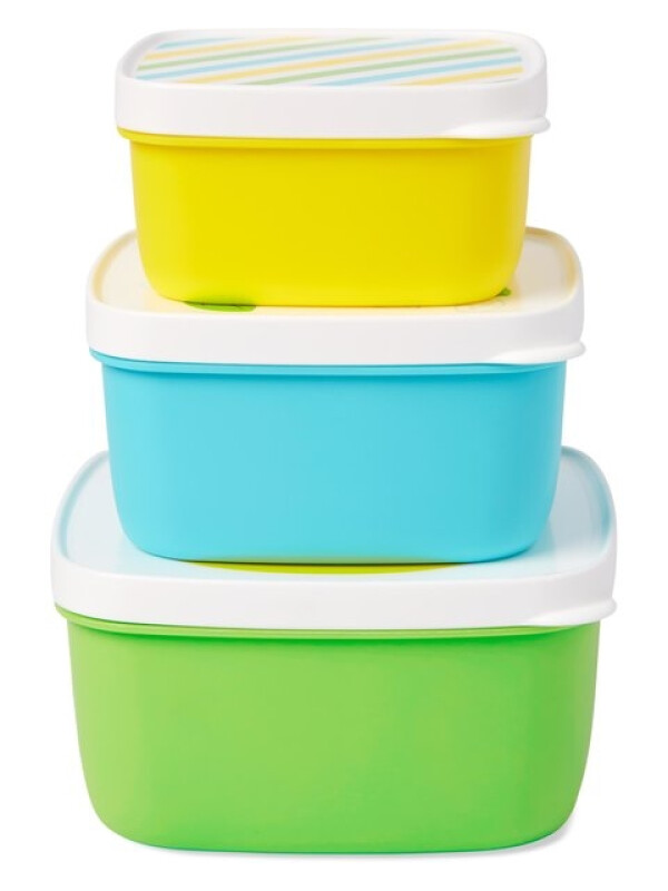 Skip Hop Set 3 cutii pentru pranz Zoo - Girafa