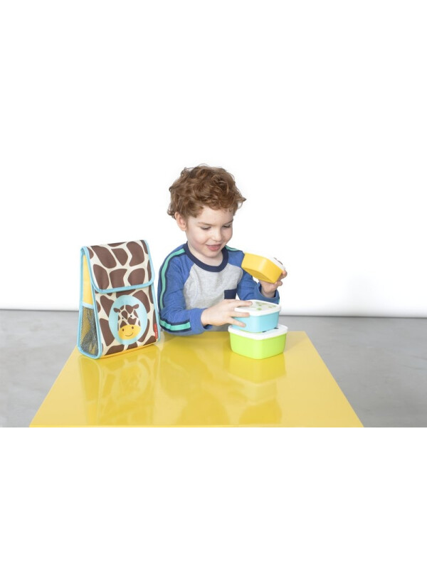 Skip Hop Set 3 cutii pentru pranz Zoo - Girafa