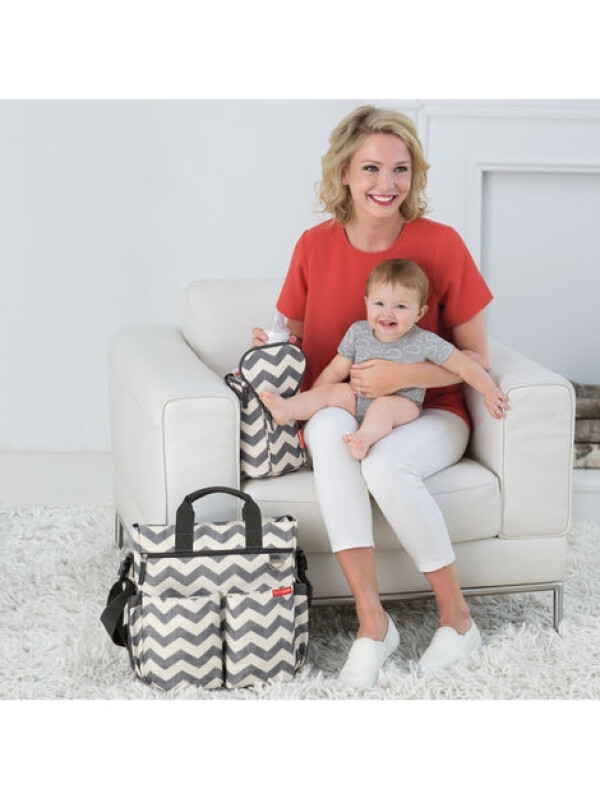 Skip Hop Geanta de scutece - Duo Signature Chevron