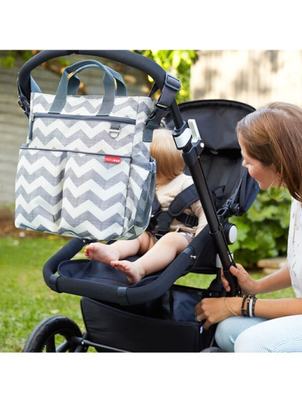 Skip Hop Geanta de scutece - Duo Signature Chevron