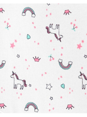 Carter's Set 3 piese unicorn, pantaloni și două body-uri