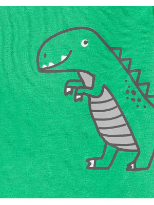 Carter's Set bebe 3 piese Dinozaur pantaloni si doua body