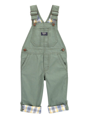 Salopeta denim verde