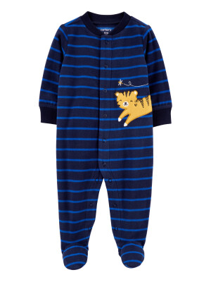 Pijama bleumarin dungi tigru