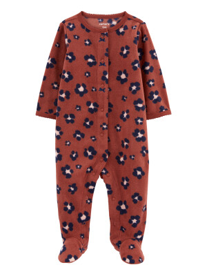 Pijama maro leopard