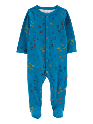 Pijama albastru cu animalute