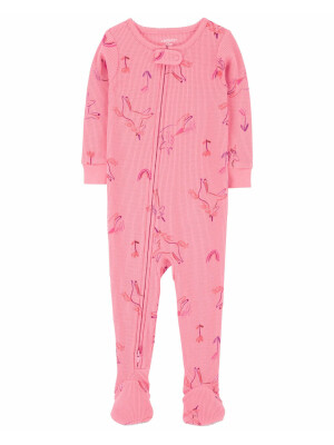 Pijama roz cu unicorni
