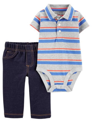 Carter's Set 2 piese body si pantaloni Dungi 