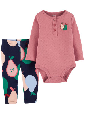 Carter's Set 2 piese body si pantaloni Pere