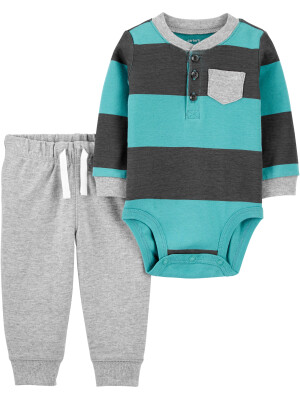 Carter's Set 2 piese body si pantaloni Dungi