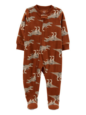 Carter's Pijama fleece Dinozaur