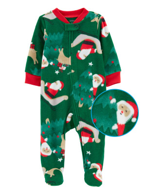 Pijama verde Craciun