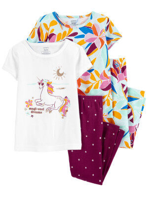 Set 2 pijamale Unicorn